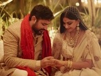 Rhea Kapoor finally shared a picture from her wedding to Karan Boolani. Rhea Kapoor finally shared a picture from her wedding to Karan Boolani.