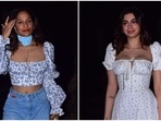 Masaba Gupta and Khushi Kapoor at the party. Masaba Gupta and Khushi Kapoor at the party.