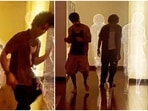 Shahid Kapoor and Ishaan Khatter dancing together in a new video. Shahid Kapoor and Ishaan Khatter dancing together in a new video.