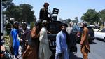 Taliban forces patrol a street in Herat, Afghanistan, on August 14. (Reuters) Taliban forces patrol a street in Herat, Afghanistan, on August 14. (Reuters)