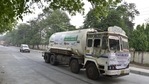 Oxygen tankers being escorted by Delhi Police as they move towards hospitals from Delhi Cant Railway Station amid the oxygen crisis.(PTI File Photo) Oxygen tankers being escorted by Delhi Police as they move towards hospitals from Delhi Cant Railway Station amid the oxygen crisis.(PTI File Photo)