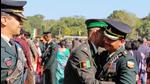 An Afghan National Army officer (centre) celebrates during the passing out parade at IMA, Dehradun. (HT File photo) An Afghan National Army officer (centre) celebrates during the passing out parade at IMA, Dehradun. (HT File photo)