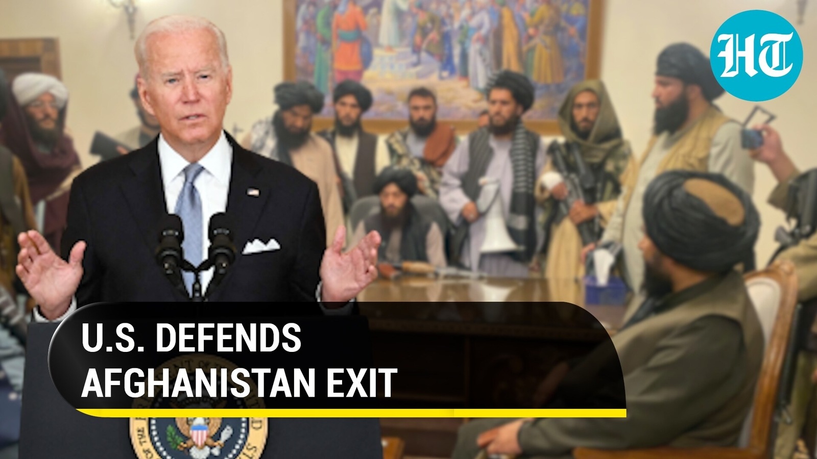 Watch: Joe Biden Defends US Exit From Afghanistan Amid Taliban Takeover ...