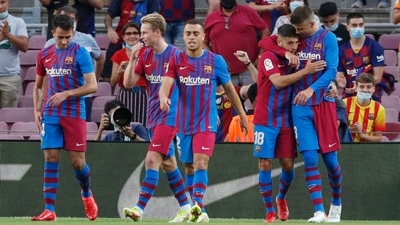 La Liga: Lionel Messi gone but not forgotten as Barcelona wins league opener (REUTERS)