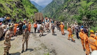 The death toll in the landslide in Kinnaur touched 25, after bodies of two more people were recovered on Monday morning. (PTI file photo) The death toll in the landslide in Kinnaur touched 25, after bodies of two more people were recovered on Monday morning. (PTI file photo)