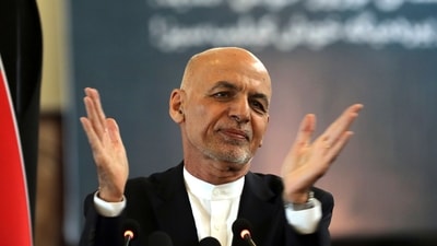 Afghan president Ghani made the statement on Facebook.&nbsp; (AP File Photo)