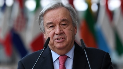 Antonio Guterres called on the UNSC to use all tools at its disposal to suppress global terrorist threat in Afghanistan. (AFP/File photo) Antonio Guterres called on the UNSC to use all tools at its disposal to suppress global terrorist threat in Afghanistan. (AFP/File photo)