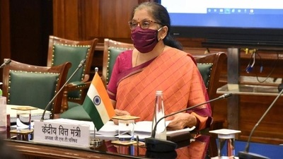 Union finance minister Nirmala Sitharaman. (PTI) Union finance minister Nirmala Sitharaman. (PTI)