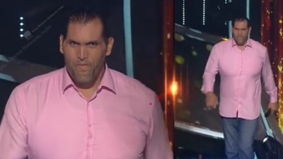 The Great Khali appeared in Indian Idol 12. The Great Khali appeared in Indian Idol 12. 