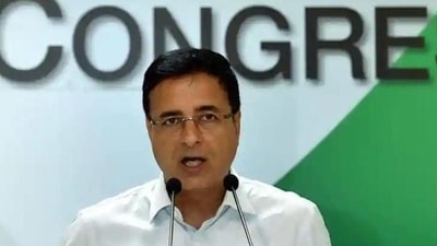 Congress leader Randeep Singh Surjewala. (PTI file photo) Congress leader Randeep Singh Surjewala. (PTI file photo)
