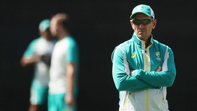 File image of Australia head coach Justin Langer. (Getty Images) File image of Australia head coach Justin Langer. (Getty Images)