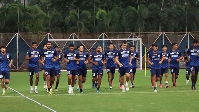 Players of ATK Mohun Bagan train. (ATK Mohun Bagan/Twitter) Players of ATK Mohun Bagan train. (ATK Mohun Bagan/Twitter)