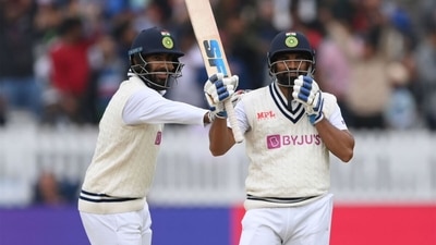 Jasprit Bumrah (L) and Mohammed Shami frustrated England with their batting. (Getty) Jasprit Bumrah (L) and Mohammed Shami frustrated England with their batting. (Getty)