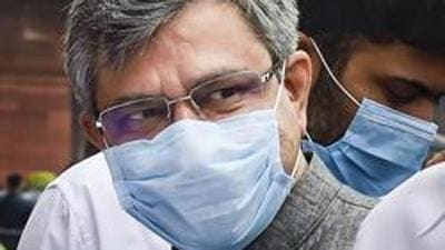 Union Railways and IT minister Ashwini Vaishnaw who is also the BJP Rajya Sabha MP from Odisha has been allotted 12 Janpath as his official residence. (PTI PHOTO.)