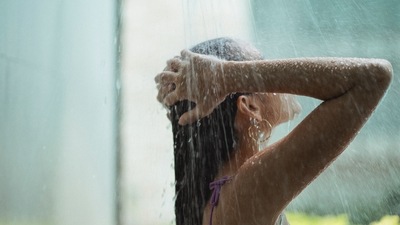 If rainwater touches your skin, make sure to immediately cleanse your face and take a shower to avoid irritation. (Pexels) If rainwater touches your skin, make sure to immediately cleanse your face and take a shower to avoid irritation. (Pexels)