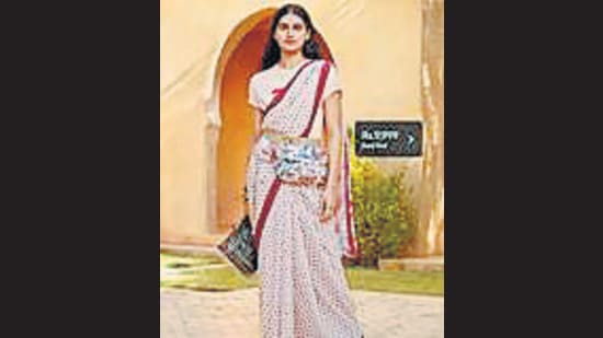 It was supposed to be accessible to a larger audience but the pricing of the items is out of the reach of even the average H&M buyer (a cotton sari is priced at ₹9,999). (H&M) It was supposed to be accessible to a larger audience but the pricing of the items is out of the reach of even the average H&M buyer (a cotton sari is priced at ₹9,999). (H&M)