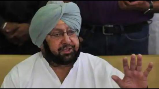 Punjab chief minister Amarinder Singh.