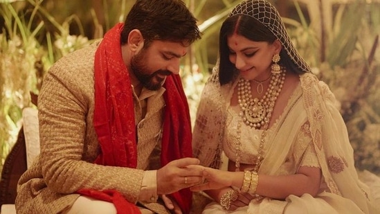 Rhea Kapoor finally shared a picture from her wedding to Karan Boolani.