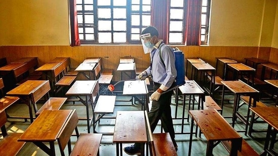 The review of the Covid situation in the state was conducted under the chairmanship of chief secretary Arun Kumar Mehta on August 13.(File Photo) The review of the Covid situation in the state was conducted under the chairmanship of chief secretary Arun Kumar Mehta on August 13.(File Photo)