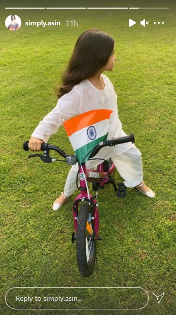 Asin shares picture of her daughter Arin.&nbsp;