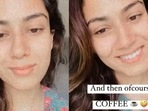 Mira Rajput shares her morning routine with fans. Mira Rajput shares her morning routine with fans.