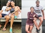 Milind Soman, Ankita Konwar go all mushy as they mark 160 kms run from Mumbai