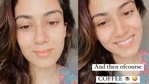 Mira Rajput shares her morning routine with fans. Mira Rajput shares her morning routine with fans.