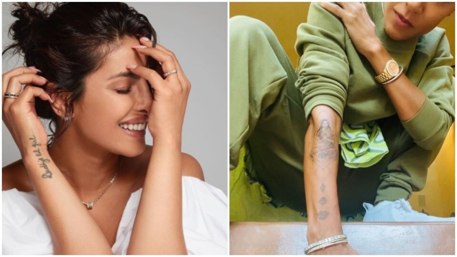 Priyanka Chopra reveals the significance of the matching tattoos she and  Nick Jonas have : Bollywood News - Bollywood Hungama