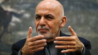Ashraf Ghani fled Afghanistan on Sunday as Taliban militants entered Kabul virtually unopposed. REUTERS/Stringer (REUTERS)
