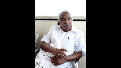 Former Kerala chief minister Oommen Chandy. (HT file photo) Former Kerala chief minister Oommen Chandy. (HT file photo)