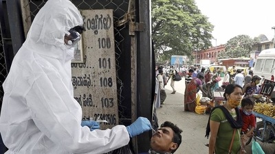 After weathering a brutal onslaught of the second wave of coronavirus pandemic, India on Tuesday reported its lowest single-day rise in Covid-19 cases in 154 days. (PTI) After weathering a brutal onslaught of the second wave of coronavirus pandemic, India on Tuesday reported its lowest single-day rise in Covid-19 cases in 154 days. (PTI)