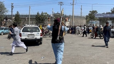 The Taliban had promised, in line with earlier agreements, to protect Russian diplomats, Zhirnov said. (Reuters Photo)