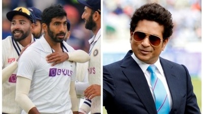 'He doesn't only have a big heart but also has brains': Sachin Tendulkar praises Jasprit Bumrah, India's bowling attack after Lord's win (Agencies/HT Collage) 'He doesn't only have a big heart but also has brains': Sachin Tendulkar praises Jasprit Bumrah, India's bowling attack after Lord's win (Agencies/HT Collage)