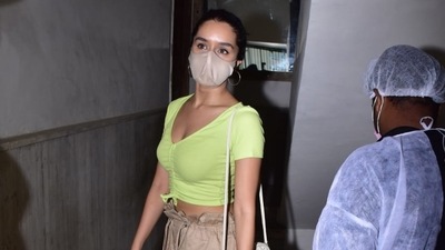 Shraddha Kapoor spotted after a long while. Shraddha Kapoor spotted after a long while.