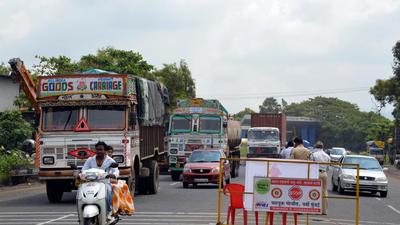 Highway police officers said that most of these accidents occurred due to human error on part of heavy vehicle drivers. (HT File) Highway police officers said that most of these accidents occurred due to human error on part of heavy vehicle drivers. (HT File)