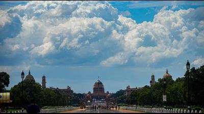 Clouds hover over the Rashtrapati Bhavan at Rajpath in New Delhi. (File photo) Clouds hover over the Rashtrapati Bhavan at Rajpath in New Delhi. (File photo)