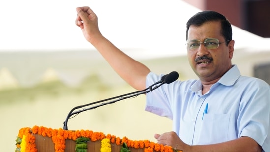 Delhi Chief Minister Arvind Kejriwal.(ANI)