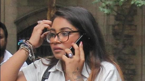 Vidhie Mukerjea, currently in Mumbai, said that she speaks to Indrani over the phone once a week. (HT File)