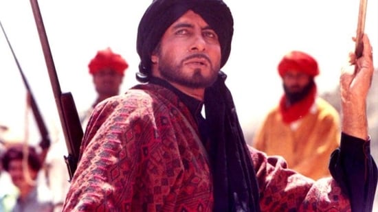 Amitabh Bachchan in Khuda Gawah.