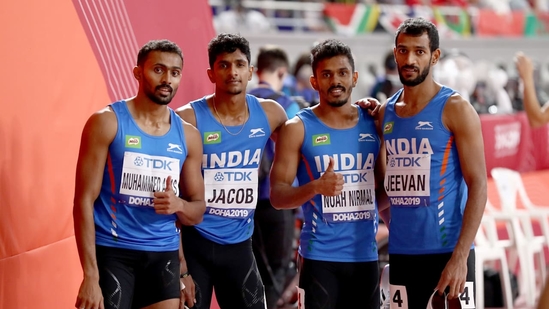 India's 4x400m men's relay team
