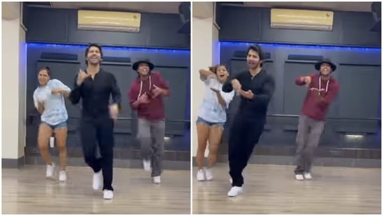 Varun Dhawan grooved to Permission To Dance in a new video. Varun Dhawan grooved to Permission To Dance in a new video.