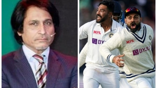 'They looked hungry to make an impossible situation possible': Ramiz Raja explains how India forced England 'into a corner'(Agencies/HT Collage)