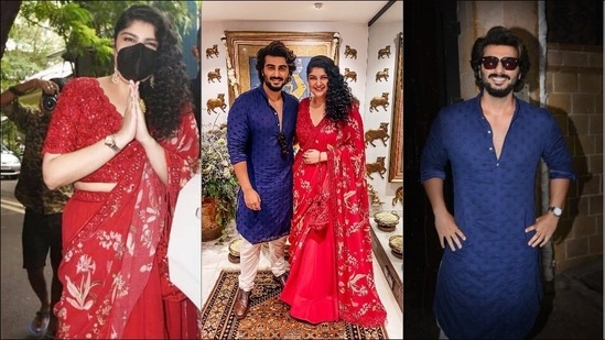 Bookmark Arjun Kapoor, Anshula Kapoor’s look at ‘Rhea Ki Shaadi’ for next ethnic outing(Instagram/bollywoodarab.fc/kunalrawalofficial)