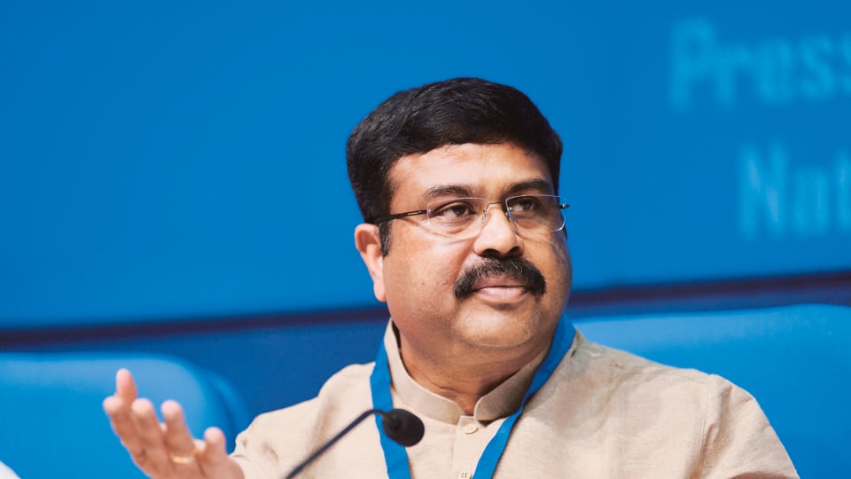 Union education minister Dharmendra Pradhan. (File photo) Union education minister Dharmendra Pradhan. (File photo)