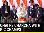 How PM Modi laughed with, consoled and patted India's Olympic champions