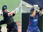 Steve Smith (right) expected to play in the remainder of IPL 2021, Aaron Finch (let) eyes return by T20 World Cup(AGENCIES/HT COLLAGE) Steve Smith (right) expected to play in the remainder of IPL 2021, Aaron Finch (let) eyes return by T20 World Cup(AGENCIES/HT COLLAGE)