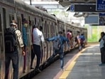 Trains are operating between Kurla and Panvel railway stations.(Representative Photo/HT) Trains are operating between Kurla and Panvel railway stations.(Representative Photo/HT)