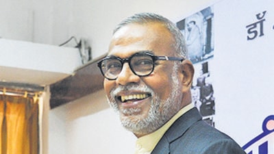 Economist and Rajya Sabha member Narendra Jadhav. (Hindustan Times) Economist and Rajya Sabha member Narendra Jadhav. (Hindustan Times)