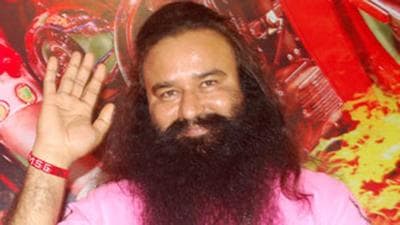 The court has issued notice to jail superintendents to present Dera Sacha Sauda head Gurmeet Ram Rahim and another accused Krishan Lal via video conferencing on the next date of hearing. (HT File) The court has issued notice to jail superintendents to present Dera Sacha Sauda head Gurmeet Ram Rahim and another accused Krishan Lal via video conferencing on the next date of hearing. (HT File)