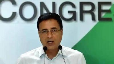 File photo: Congress spokesperson Randeep Surjewaala. (PTI) File photo: Congress spokesperson Randeep Surjewaala. (PTI)